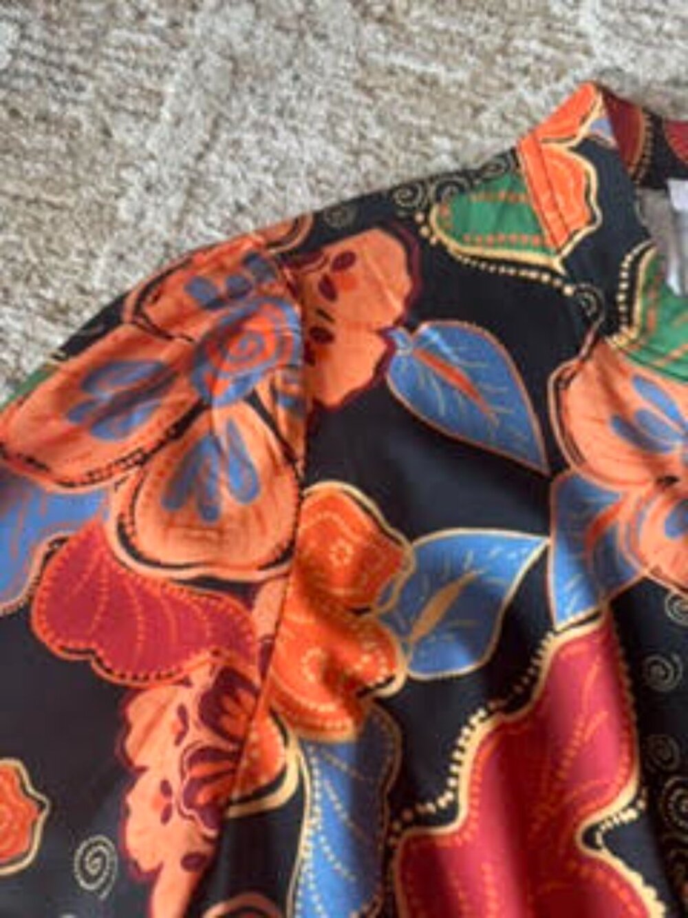 Women's AVARA Long Sleeve Fall Floral Dress Size Small - Picture 5 of 6